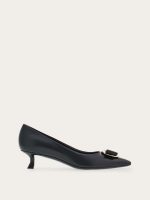 Ferragamo New Vara plate low heel pump